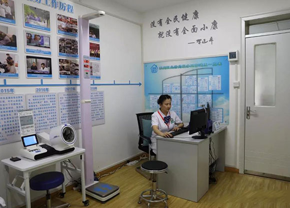 新城區(qū)胡家廟社區(qū)衛(wèi)生服務中心安裝成功 新城區(qū)胡家廟社區(qū)衛(wèi)生服務中心安裝成功